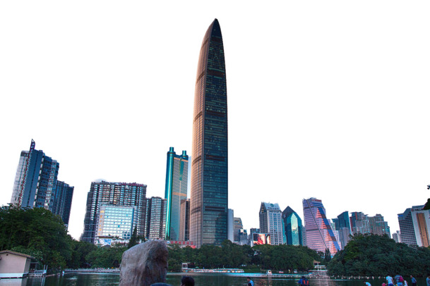 深圳地标高清PNG透明图与PSD装饰图案设计素材免费下载