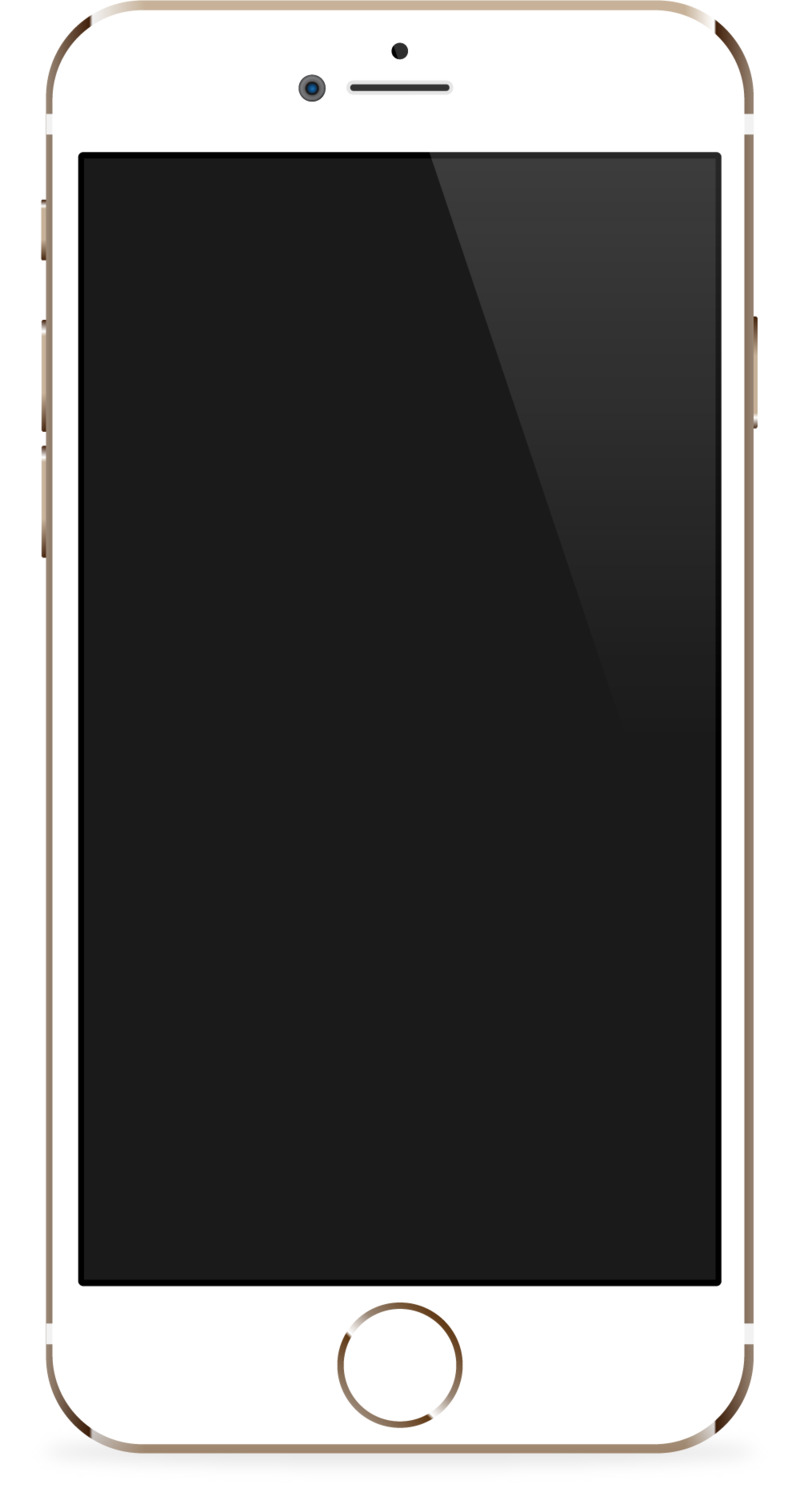 iPhone玫瑰金高清PNG透明装饰元素生活用品设计素材免费下载