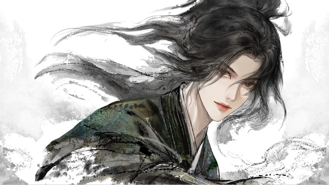 剑来宁姚水墨风4K高清动漫壁纸3840x2160免费下载