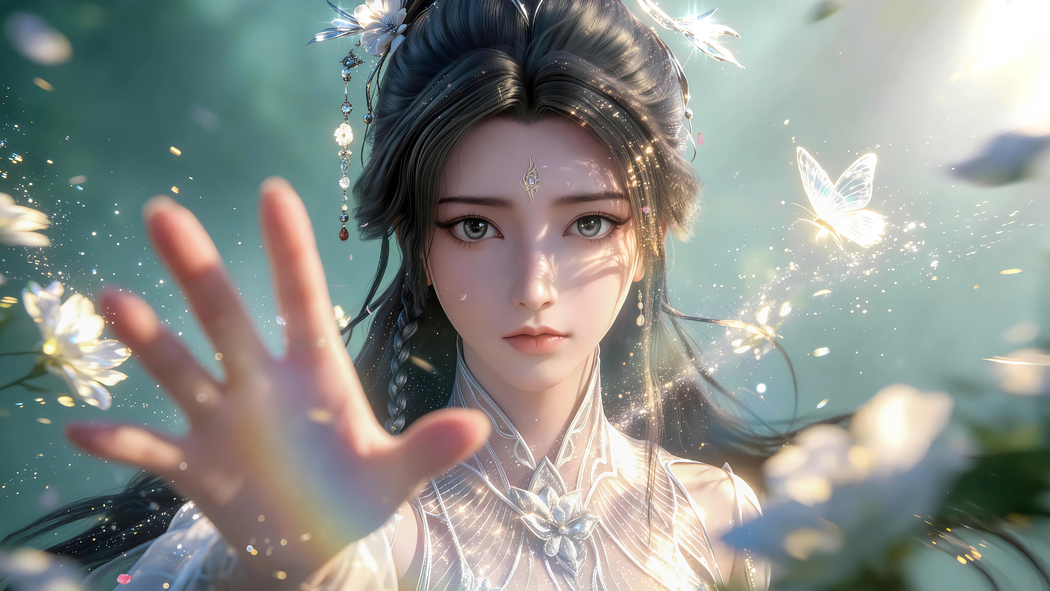诛仙陆雪琪等待沉默4K高清动漫壁纸3840x2160免费下载