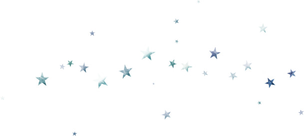 彩色星星PNG透明素材免费下载