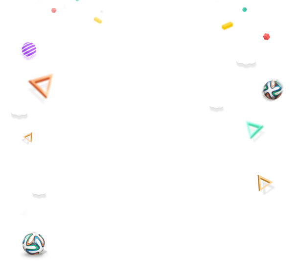 几何透明背景PNG素材 漂浮元素设计免费下载