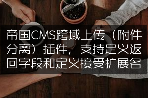 帝国CMS跨域上传（附件分离）插件，支持定义返回字段和定义接受扩展名