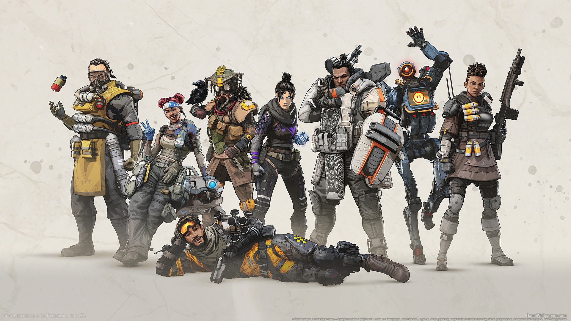 《Apex英雄》2K超高清游戏壁纸，免费电脑壁纸下载