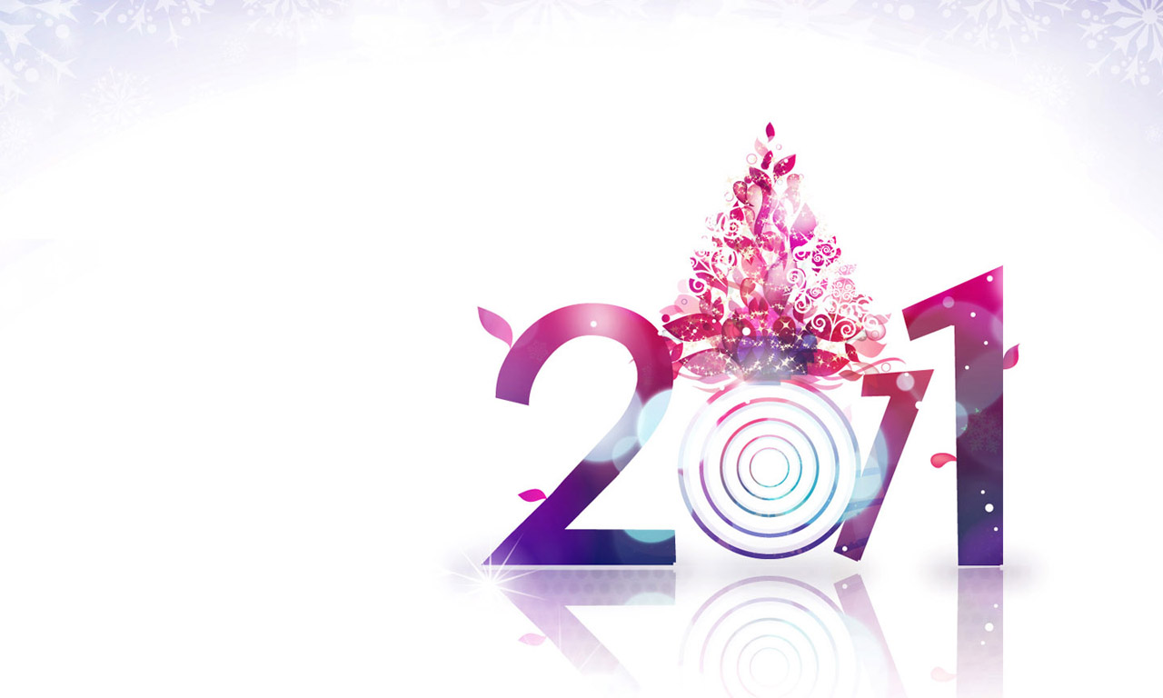 2011炫酷新年桌面墙纸，免费电脑壁纸精选下载