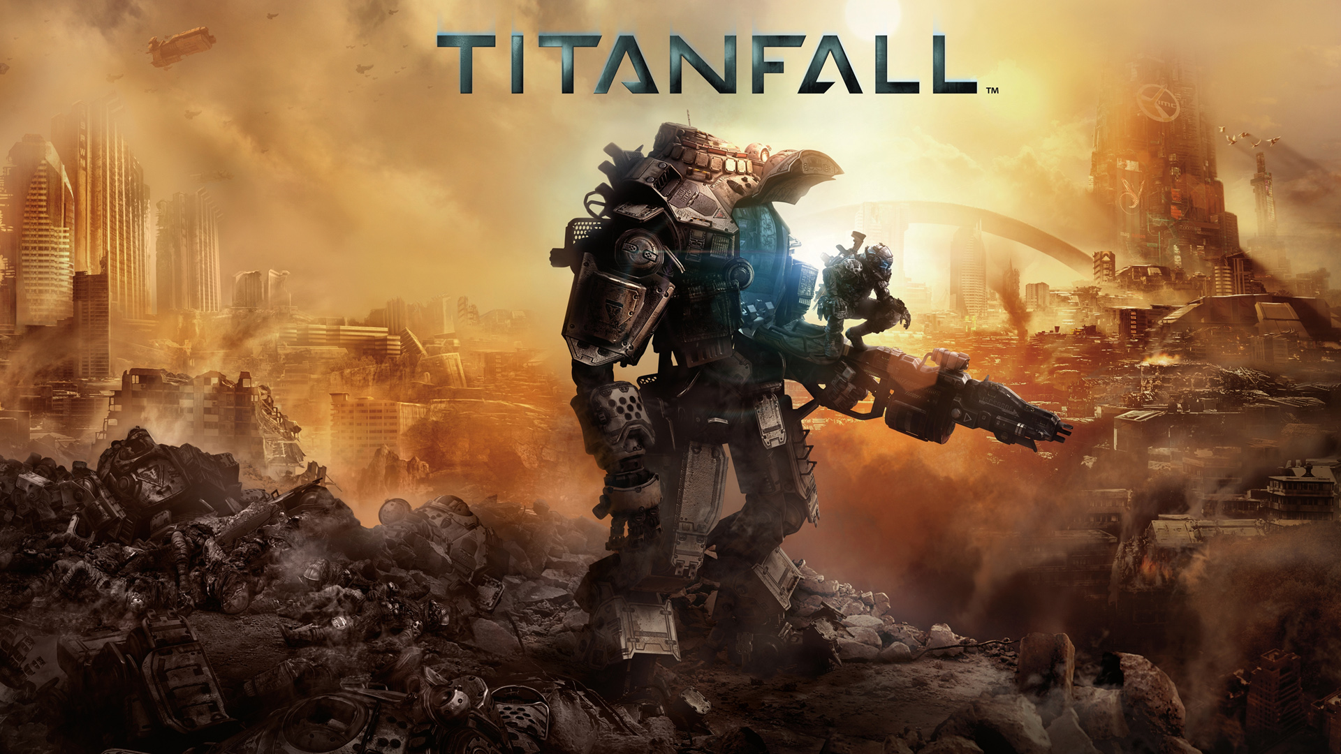 Titanfall 泰坦陨落，炫酷桌面壁纸免费下载，畅享游戏风采！