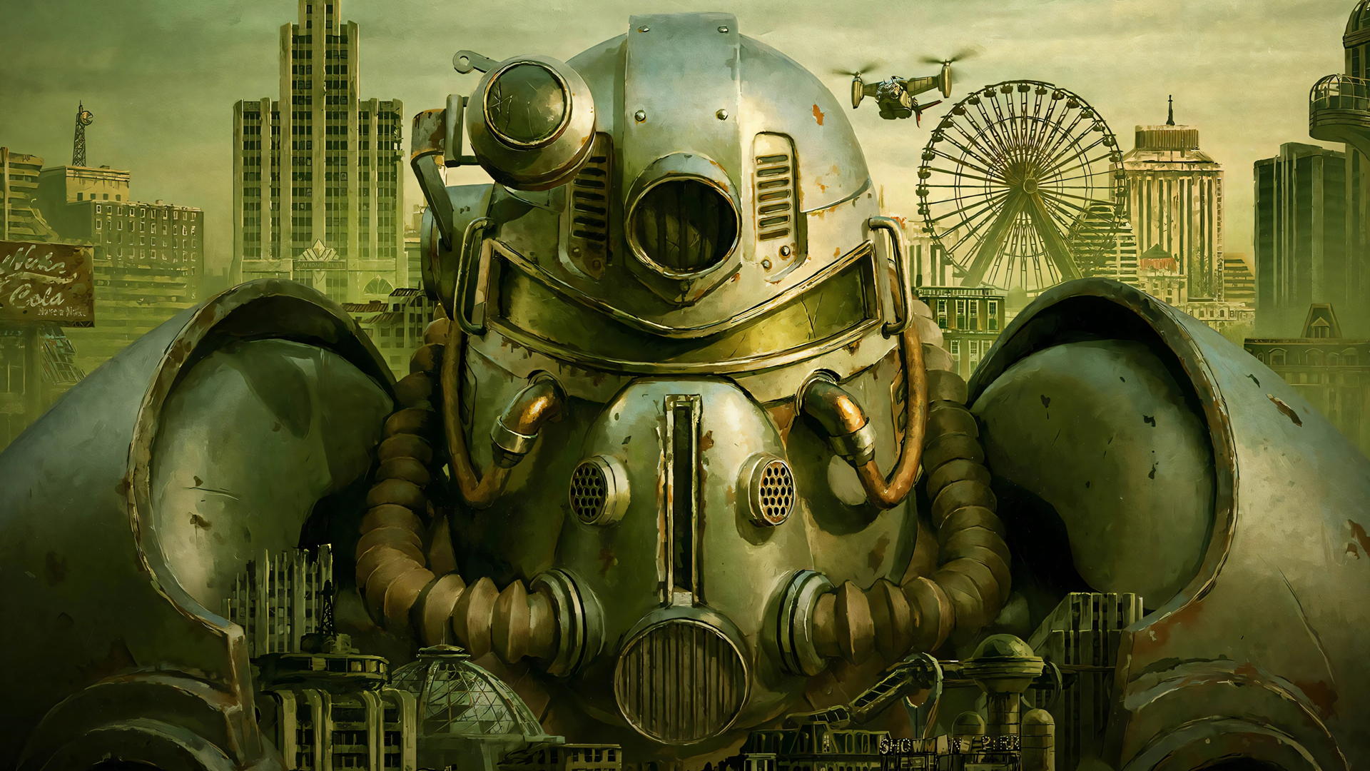 《Fallout 76 Atlantic City Boardwalk Paradise》游戏高清壁纸 - 免费电脑壁纸下载