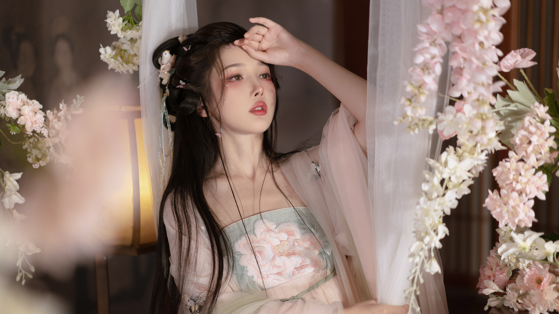 绝美汉服美女壁纸大赏，免费电脑壁纸一键下载