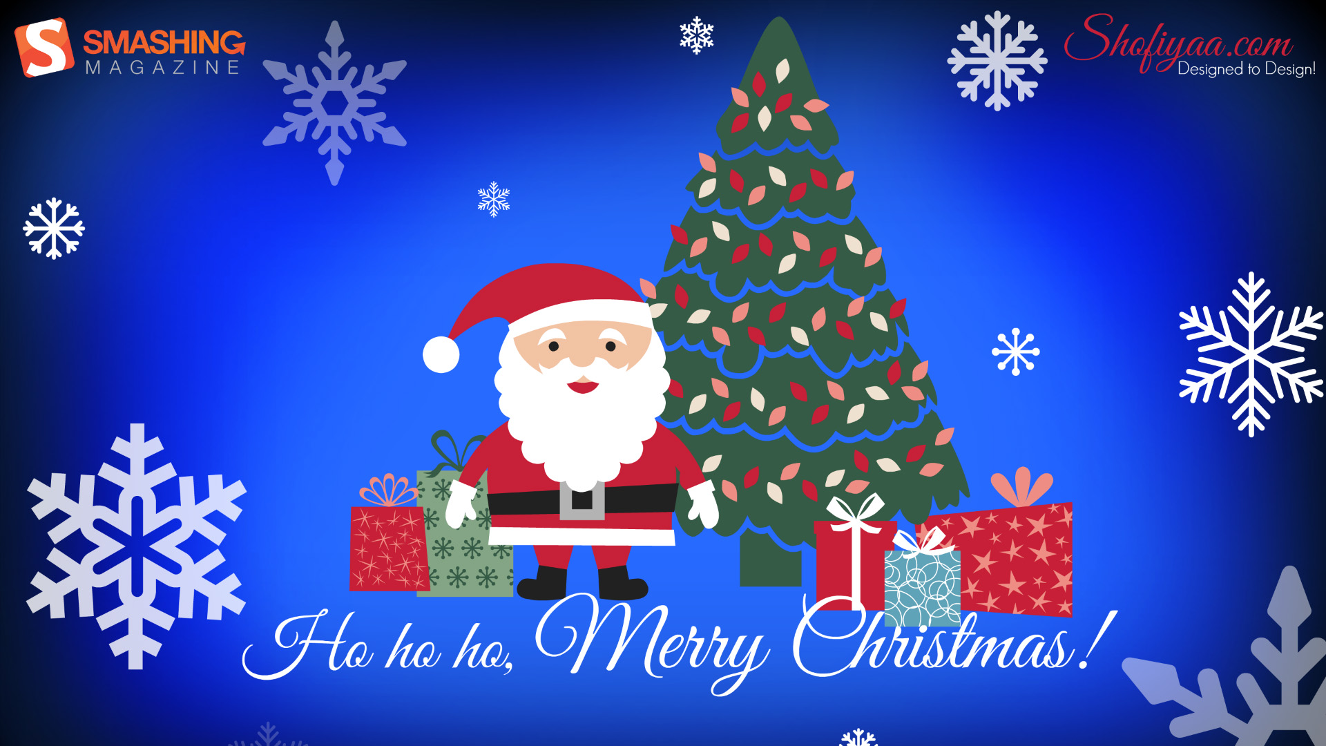 Ho Ho Ho! 圣诞狂欢，免费下载圣诞老人桌面壁纸，节日氛围满满！