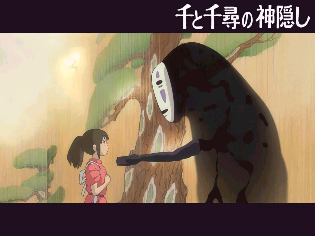 千与千寻无脸男动漫壁纸，高清免费下载，装点你的电脑桌面