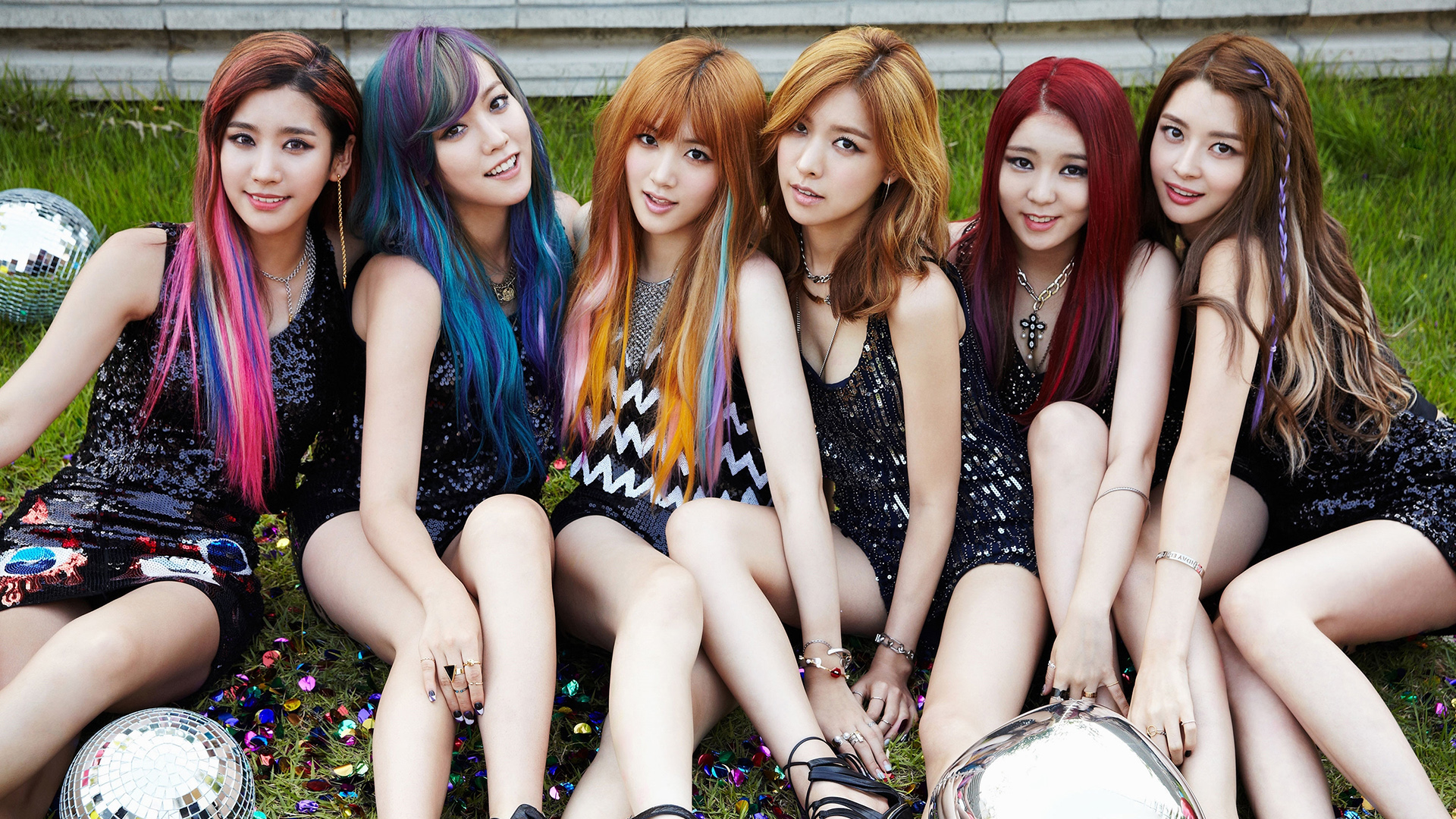 Hello Venus，刘雅拉，宋珠熙，权娜拉，申允珠，金慧林，李瑜瑛，美女写真，壁纸