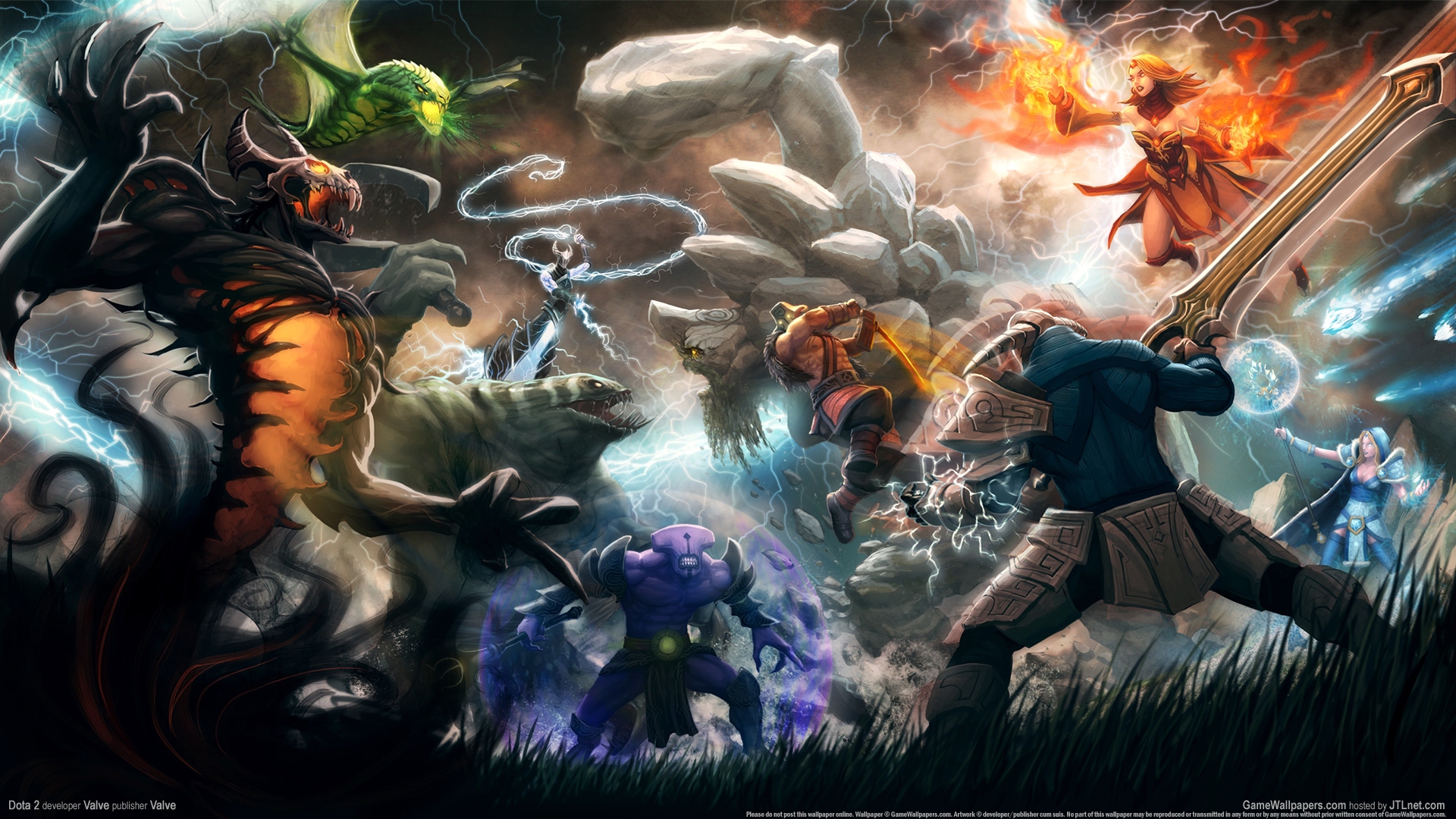 Dota2英雄壁纸大赏，免费电脑壁纸下载，精选高清图片集