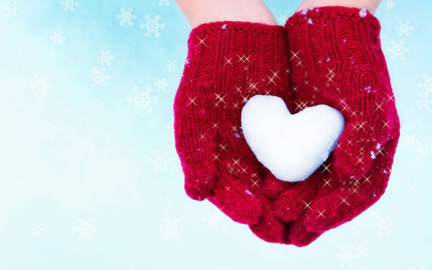 love冬雪壁纸