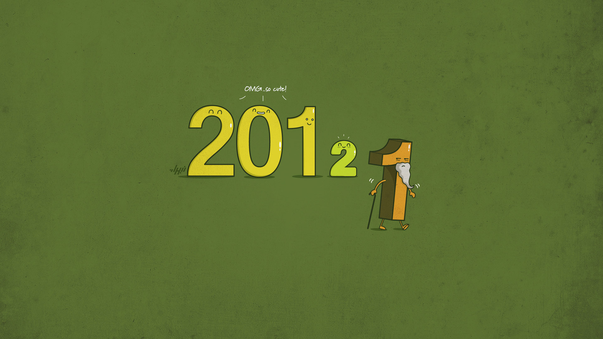 2012年精选可爱个性电脑桌面壁纸，免费下载，畅享清新风格！