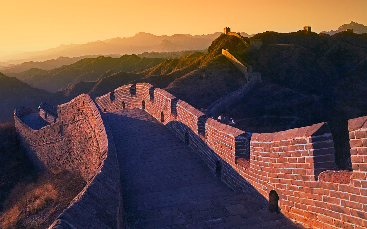 中国长城绝美桌面壁纸，免费风景电脑壁纸，一键下载！