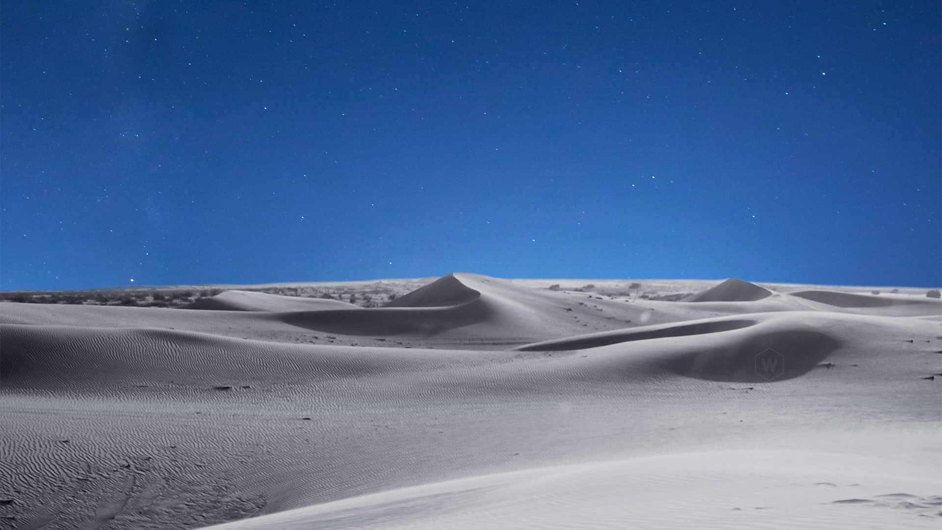 沙漠星空高清壁纸，免费电脑风景壁纸下载