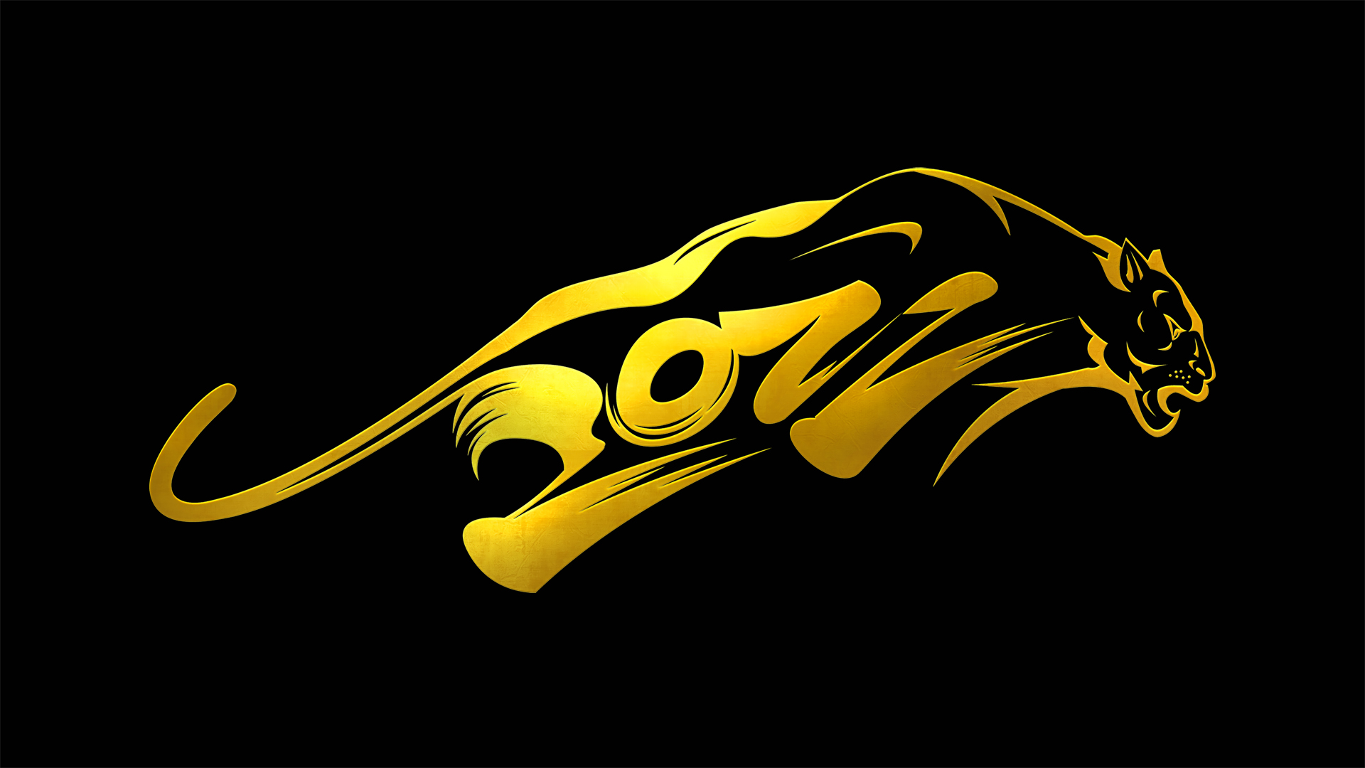2022新年黄金虎黑金壁纸
