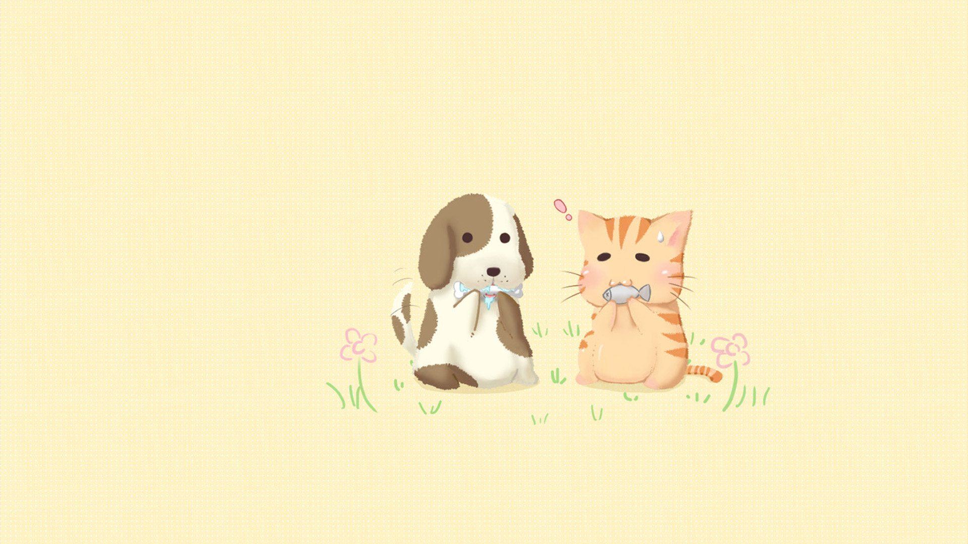 猫狗萌宠精选壁纸，免费下载超可爱桌面背景！