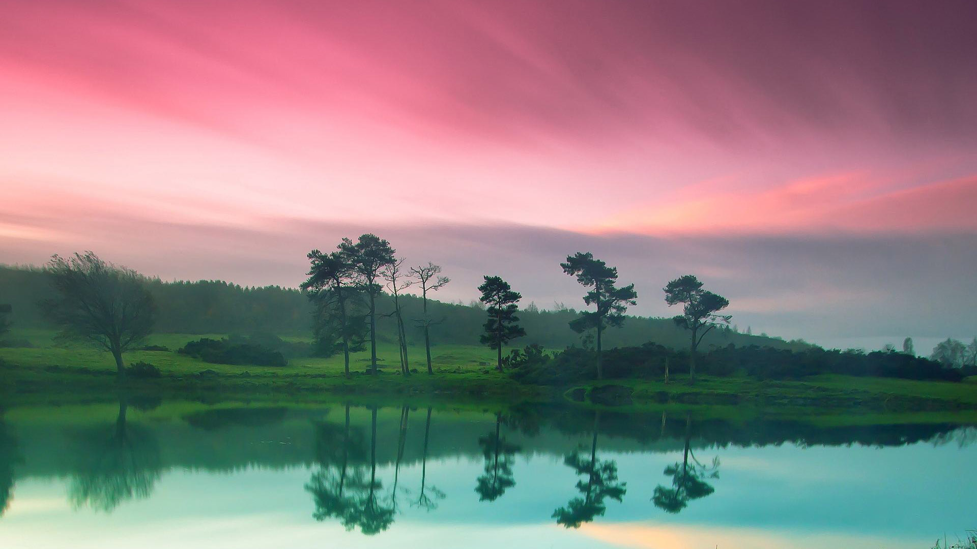 天籁山水美景，精选桌面壁纸，免费下载享高清电脑背景