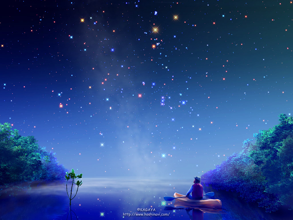 星空之美，免费下载梦幻星空动漫桌面壁纸，点亮你的电脑屏幕