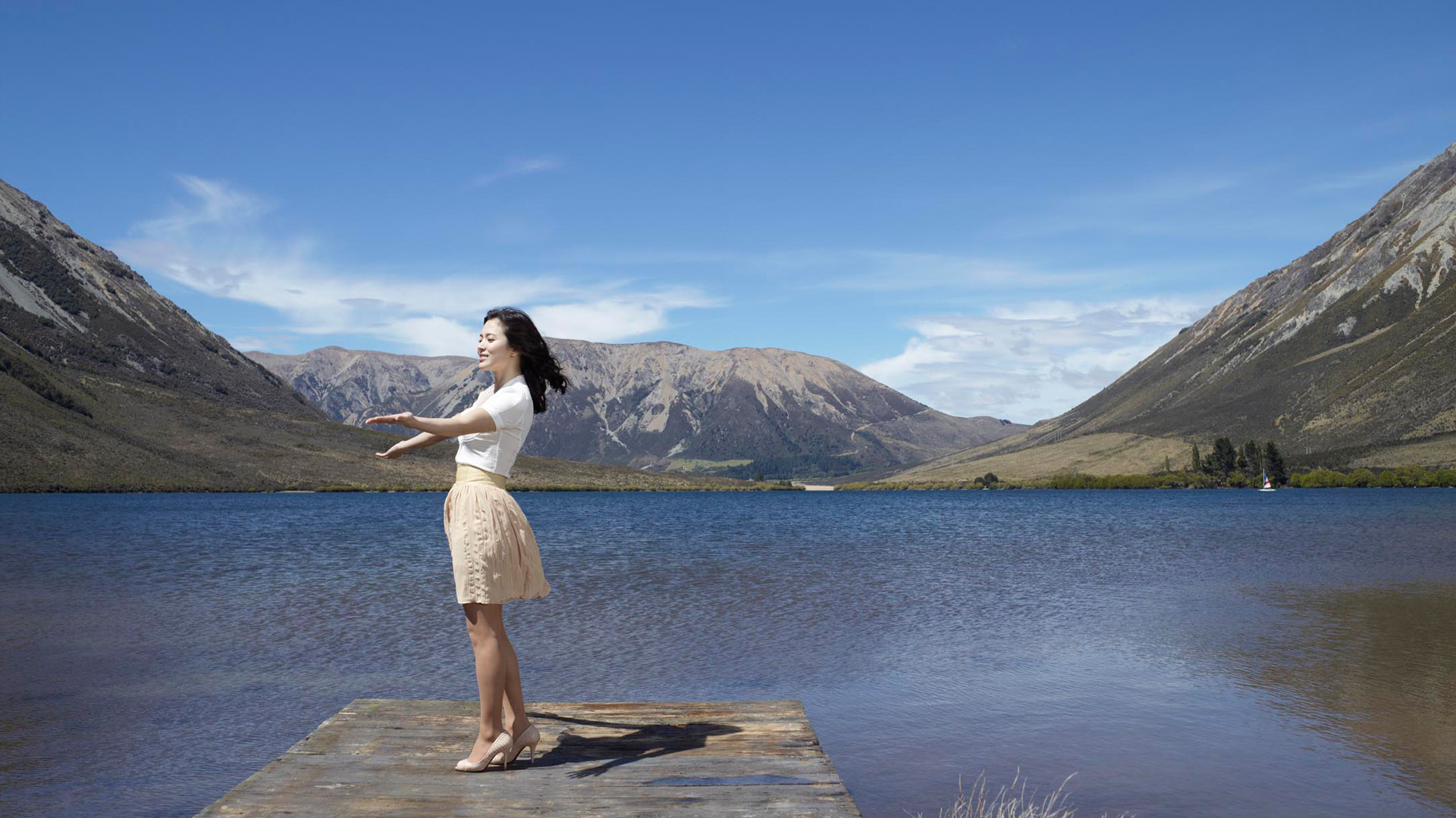 宋慧乔精美写真，宽屏风景壁纸美女，免费电脑壁纸下载