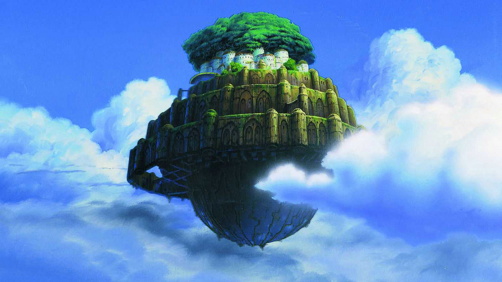 天空之城绝美风景桌面壁纸，免费下载，装点你的电脑桌面！
