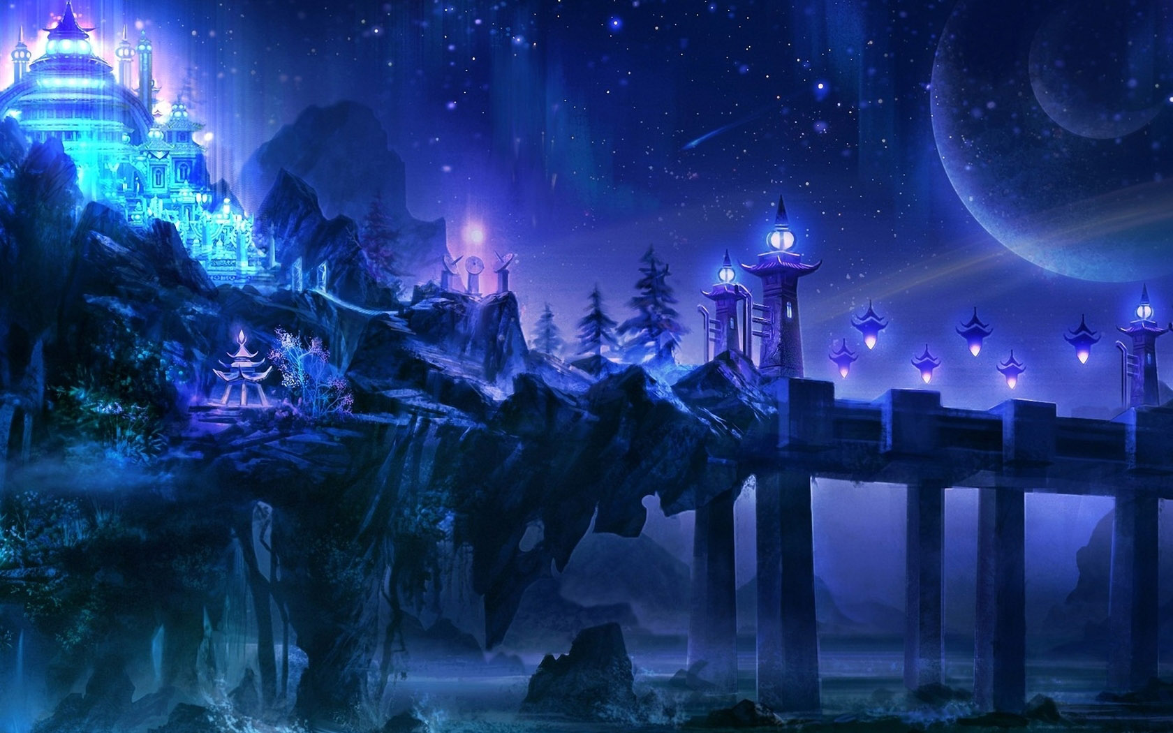 梦幻之城，免费电脑壁纸下载，精选桌面壁纸游戏素材