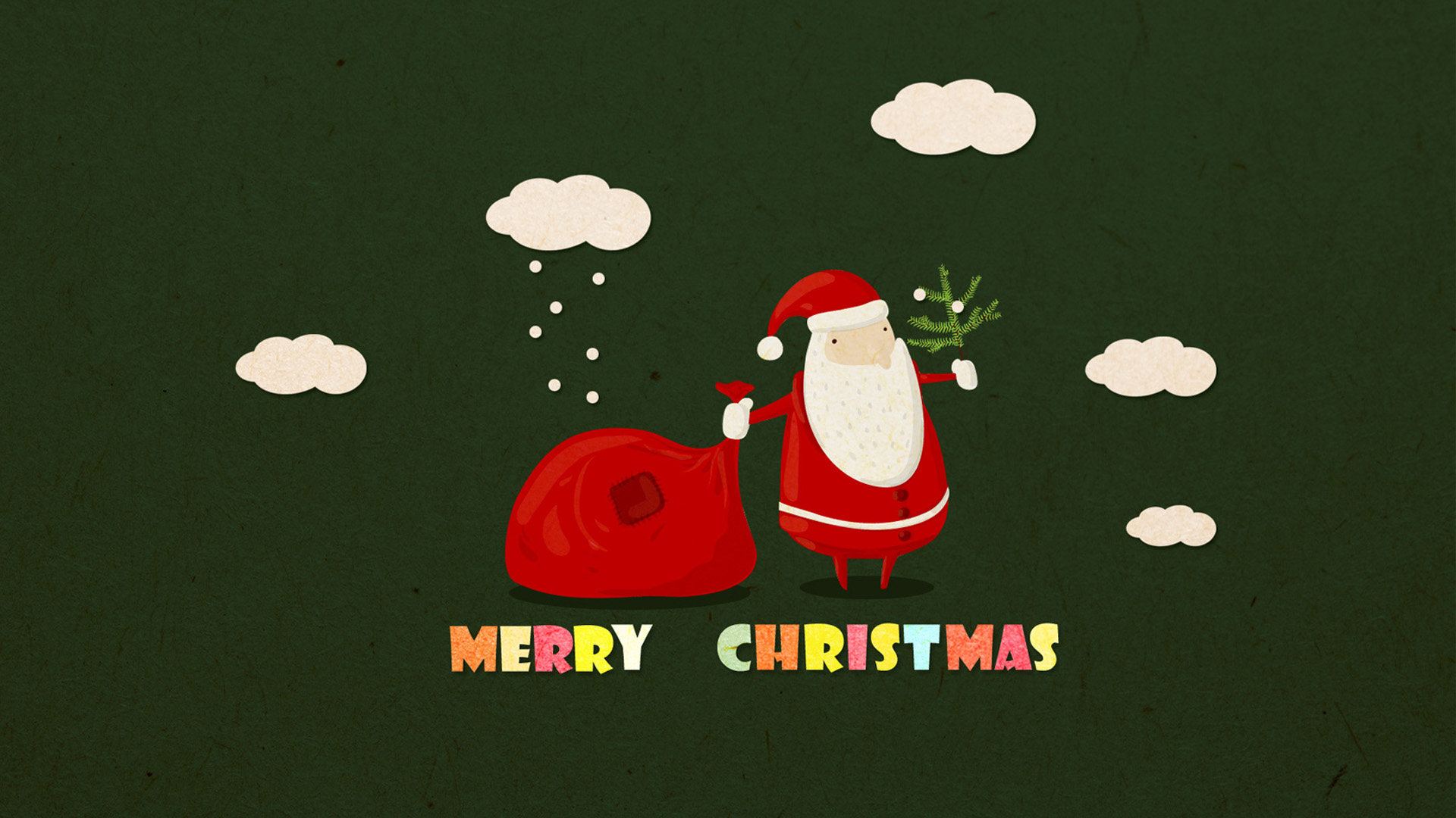 Merry Christmas电脑桌面壁纸，精选节日免费下载