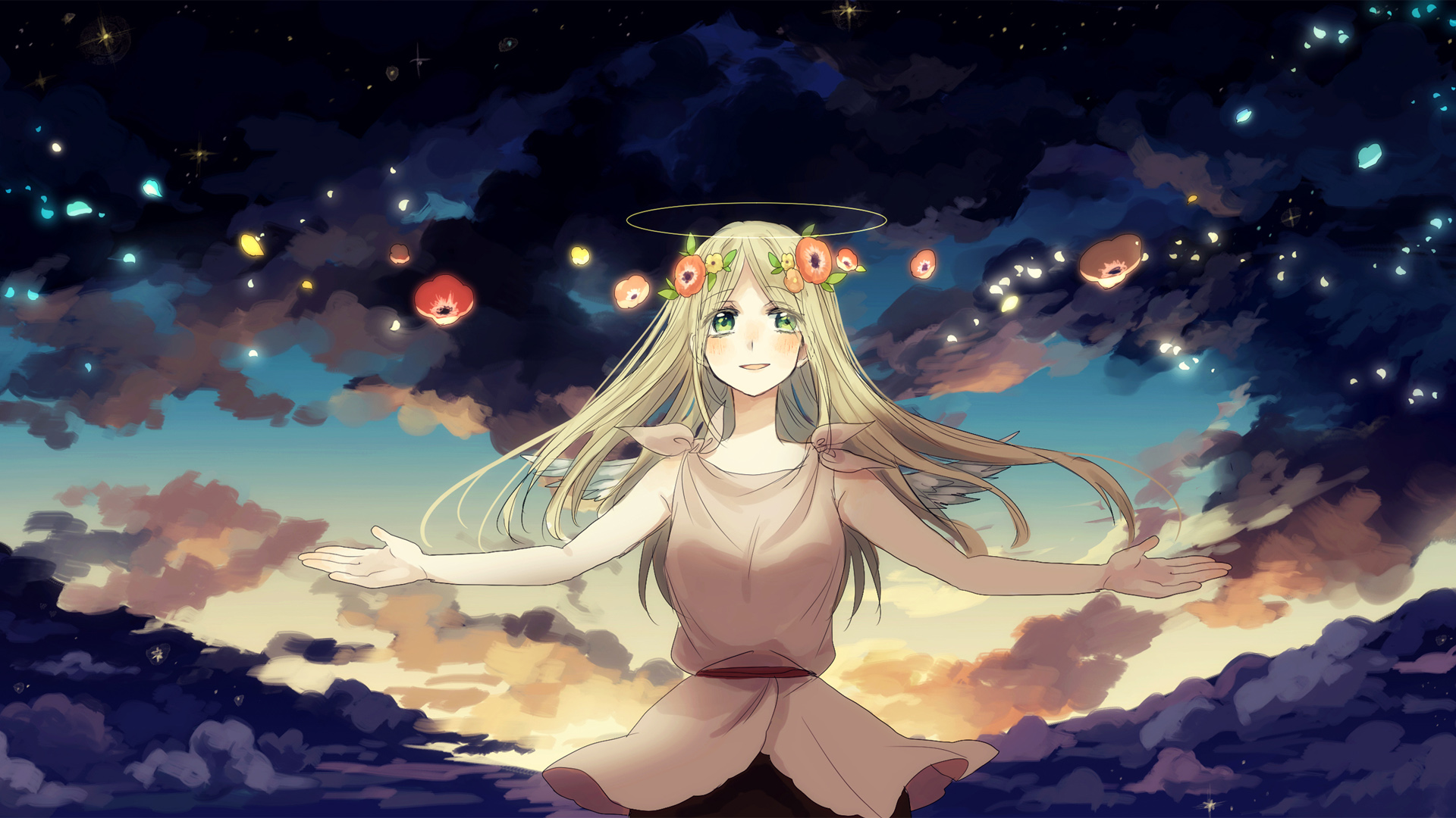 二次元动漫美少女壁纸，彼女美学精选，免费下载电脑壁纸