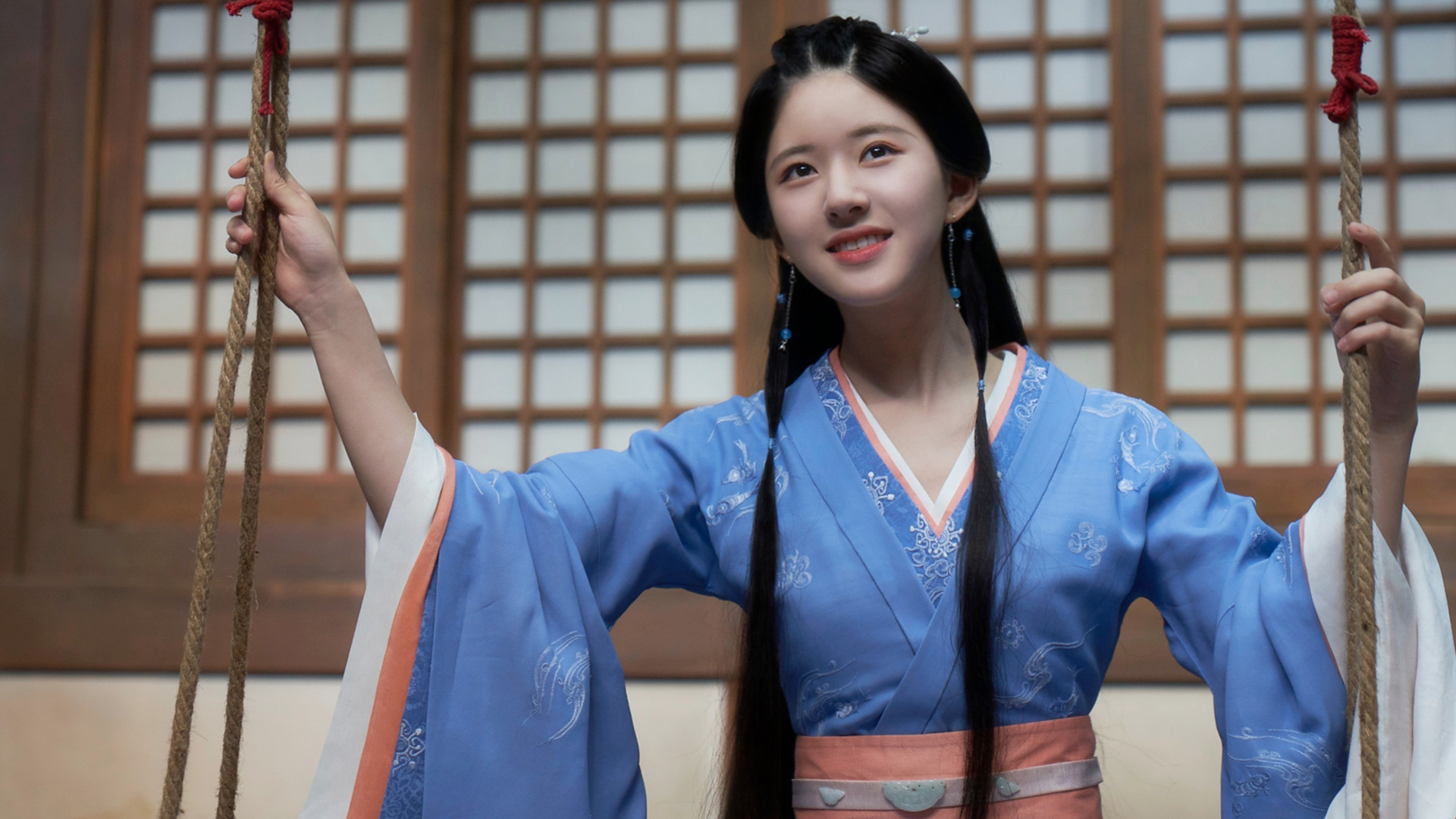 星汉灿烂赵露思绝美古装剧照，高清桌面壁纸，美女电脑背景免费下载