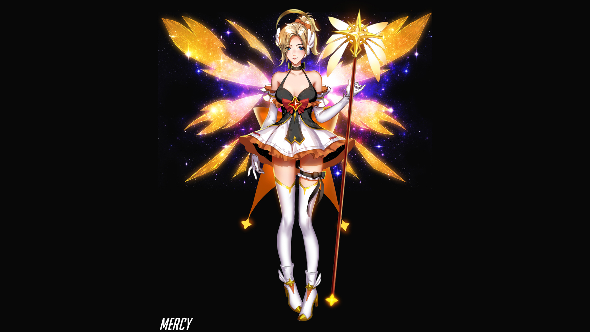天使魔法棒，Magic Mercy Design精选壁纸游戏，免费电脑壁纸下载
