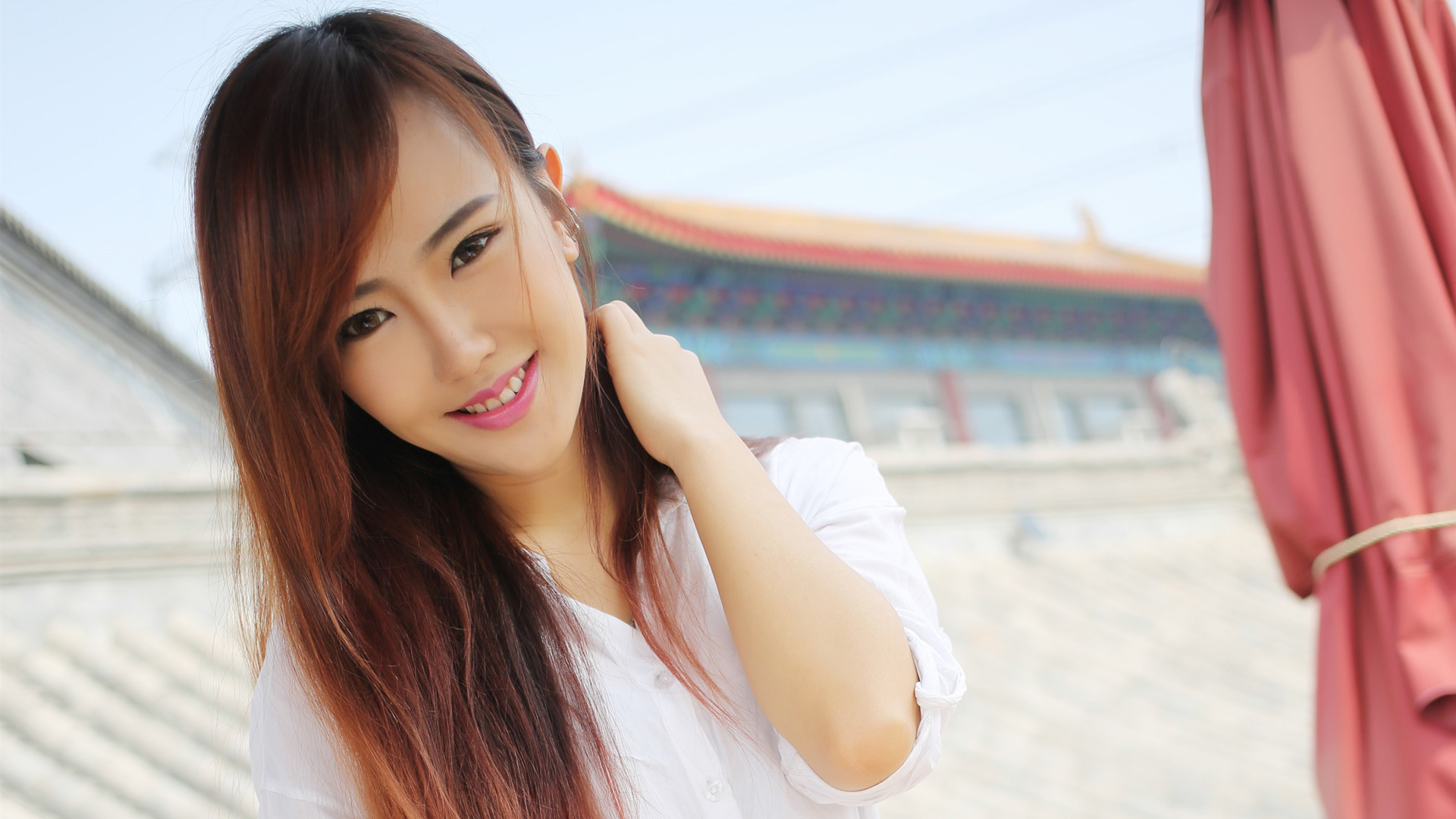赵婉妮Wanni美女模特精选壁纸，免费电脑桌面背景下载
