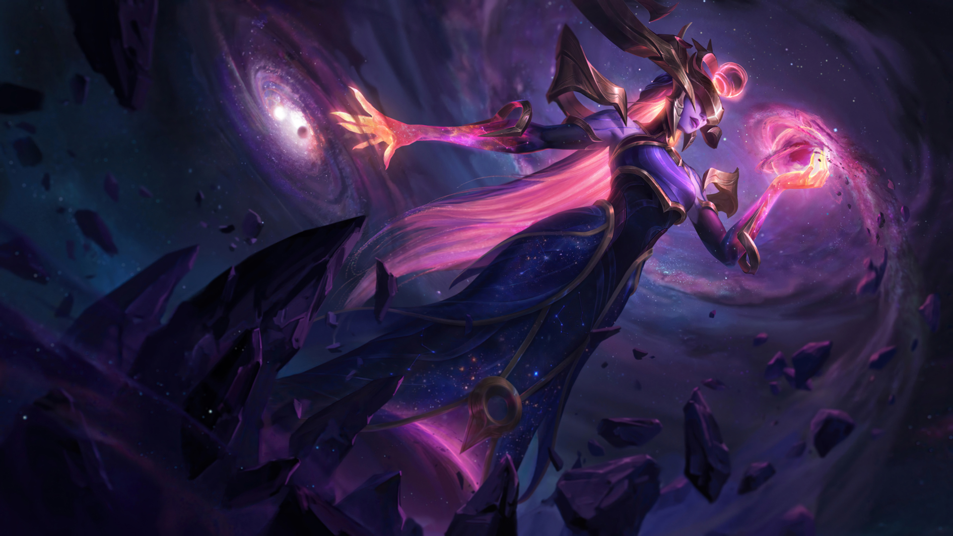 英雄联盟lol冰霜女巫 暗星女王 丽桑卓壁纸