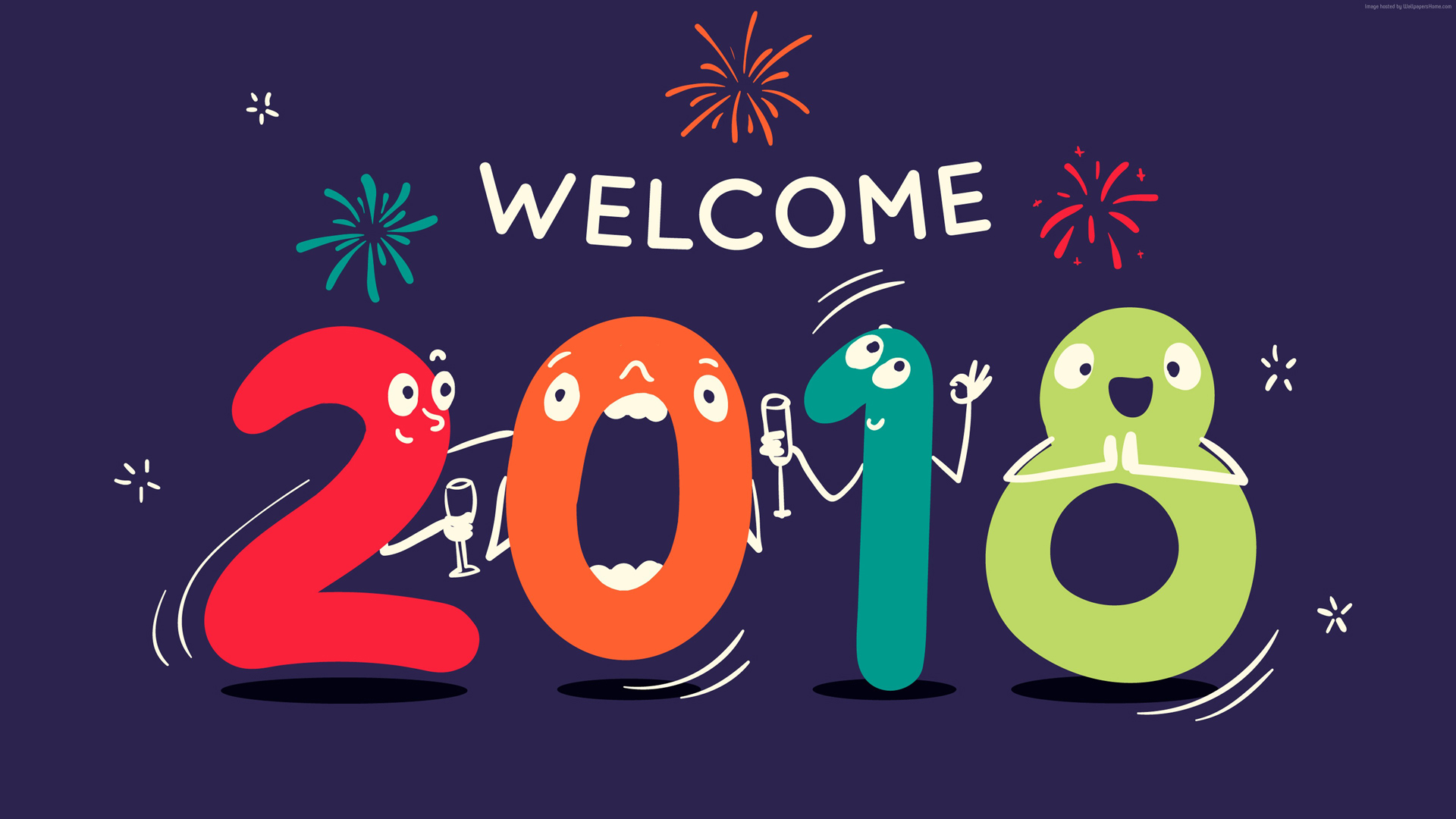 2018圣诞节新年壁纸