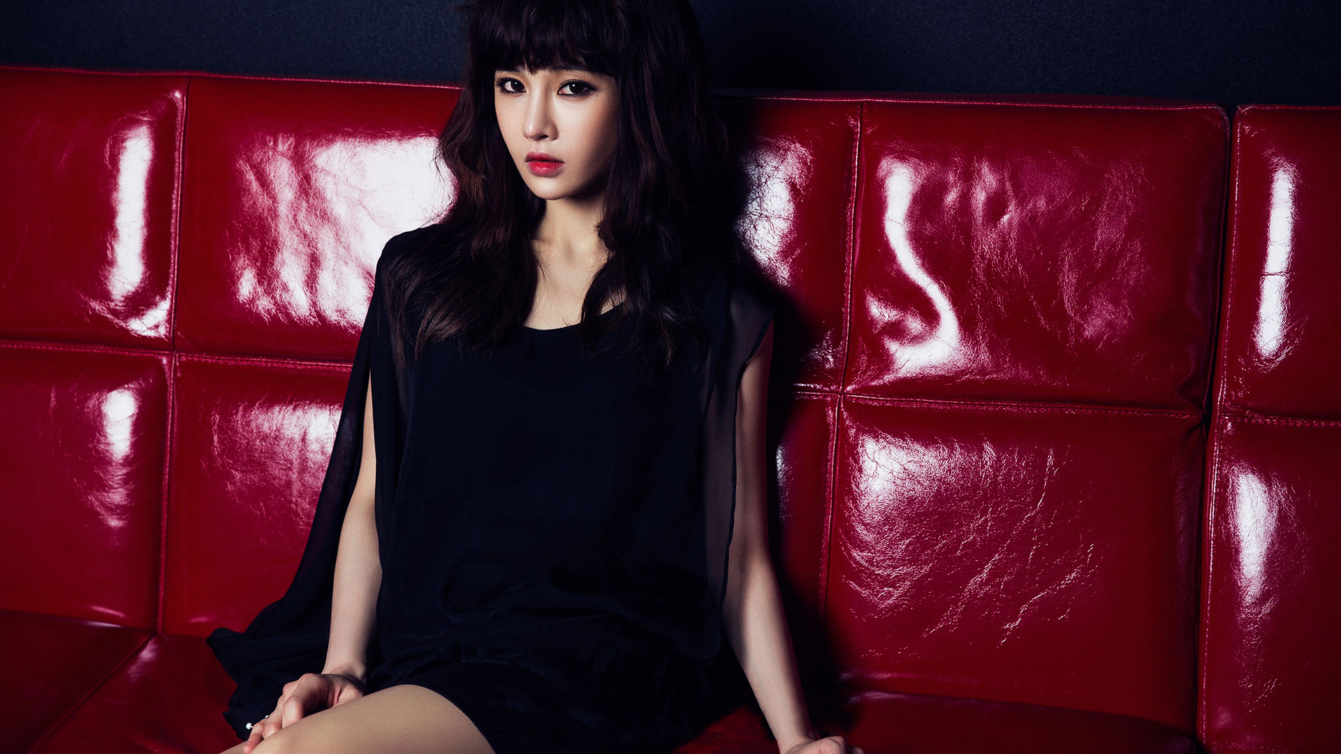 T-ara全宝蓝，性感韩国美女写真，免费高清壁纸下载