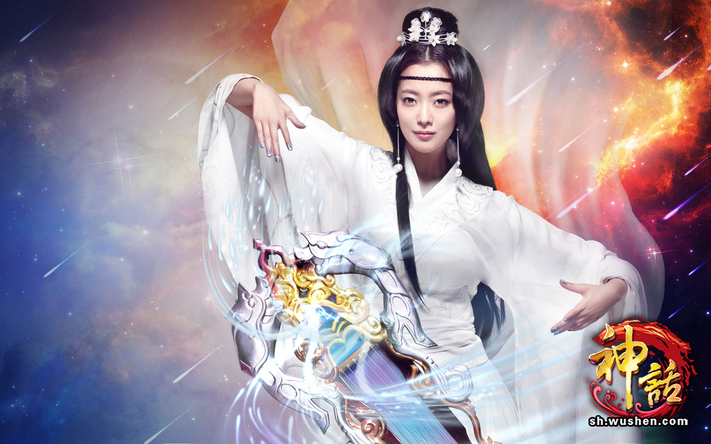 金喜善代言神话壁纸