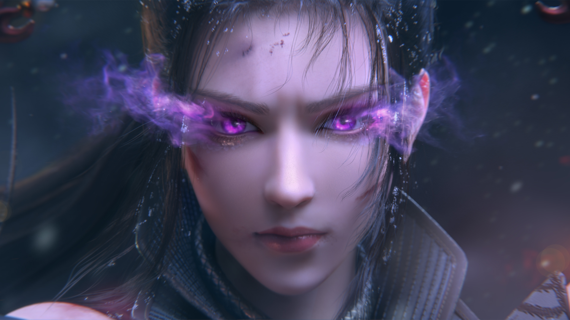 永劫无间紫色眼瞳女神壁纸，高清精选，电脑免费下载