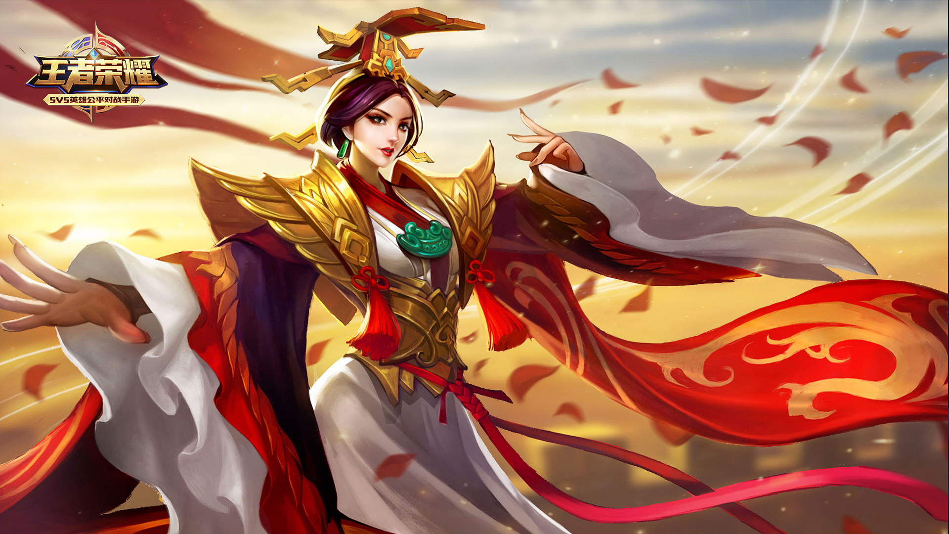 王者荣耀，芈月-大秦宣太后绝美桌面壁纸，免费下载！