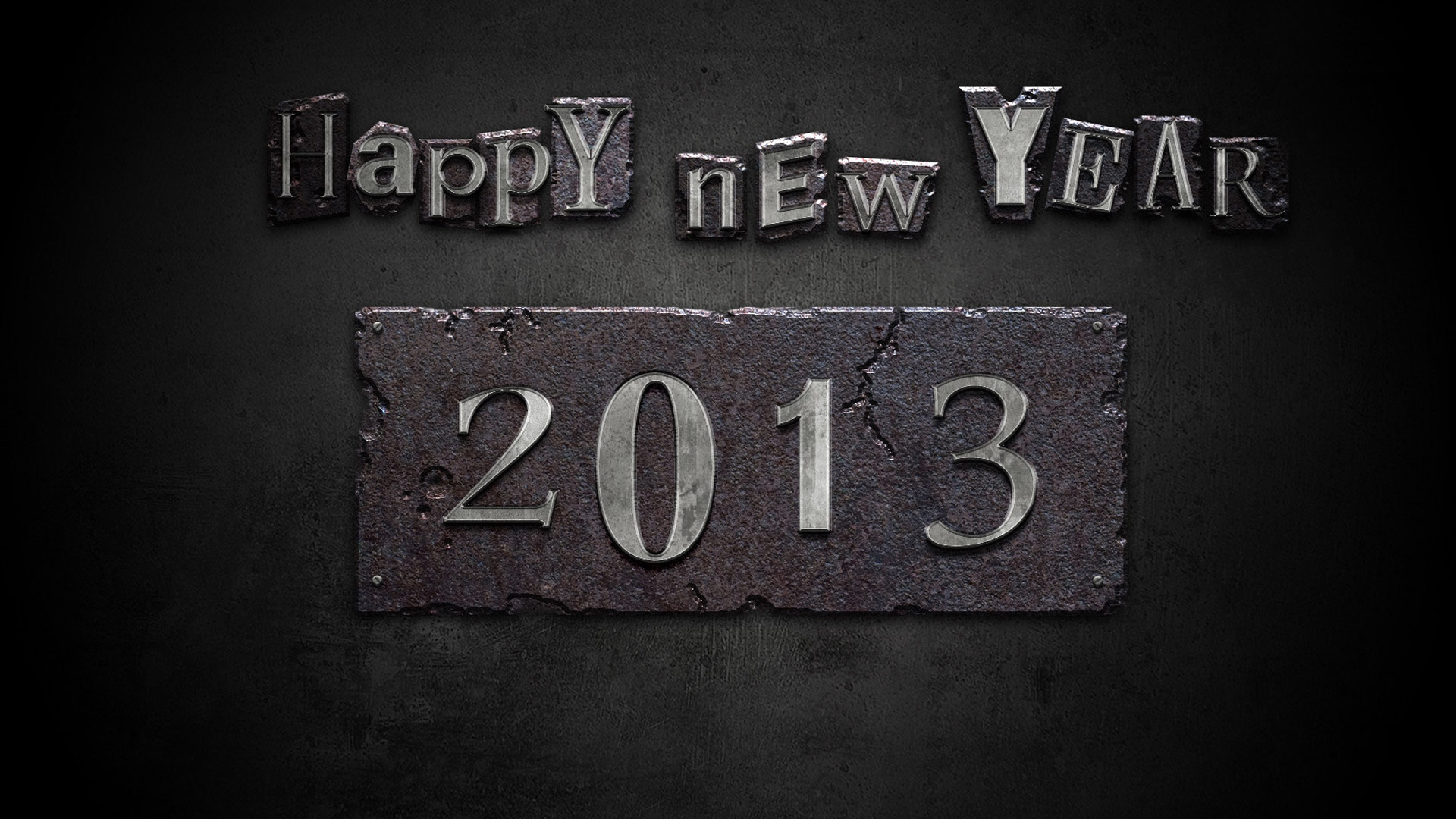 2013年份壁纸 2013年黑色壁纸