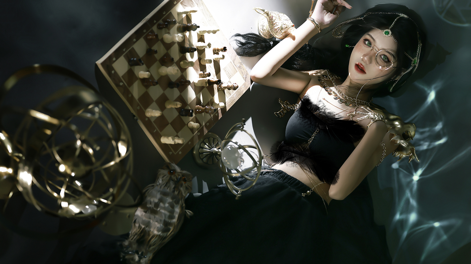 鬼刀风铃小姐姐绝美Cosplay，精选高清美女壁纸，免费下载装点你的电脑桌面！