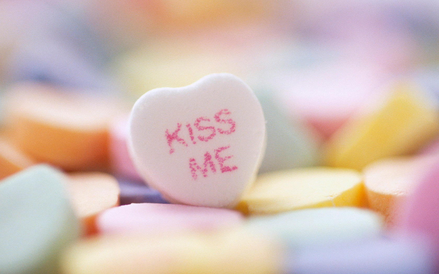 kiss me桌面壁纸