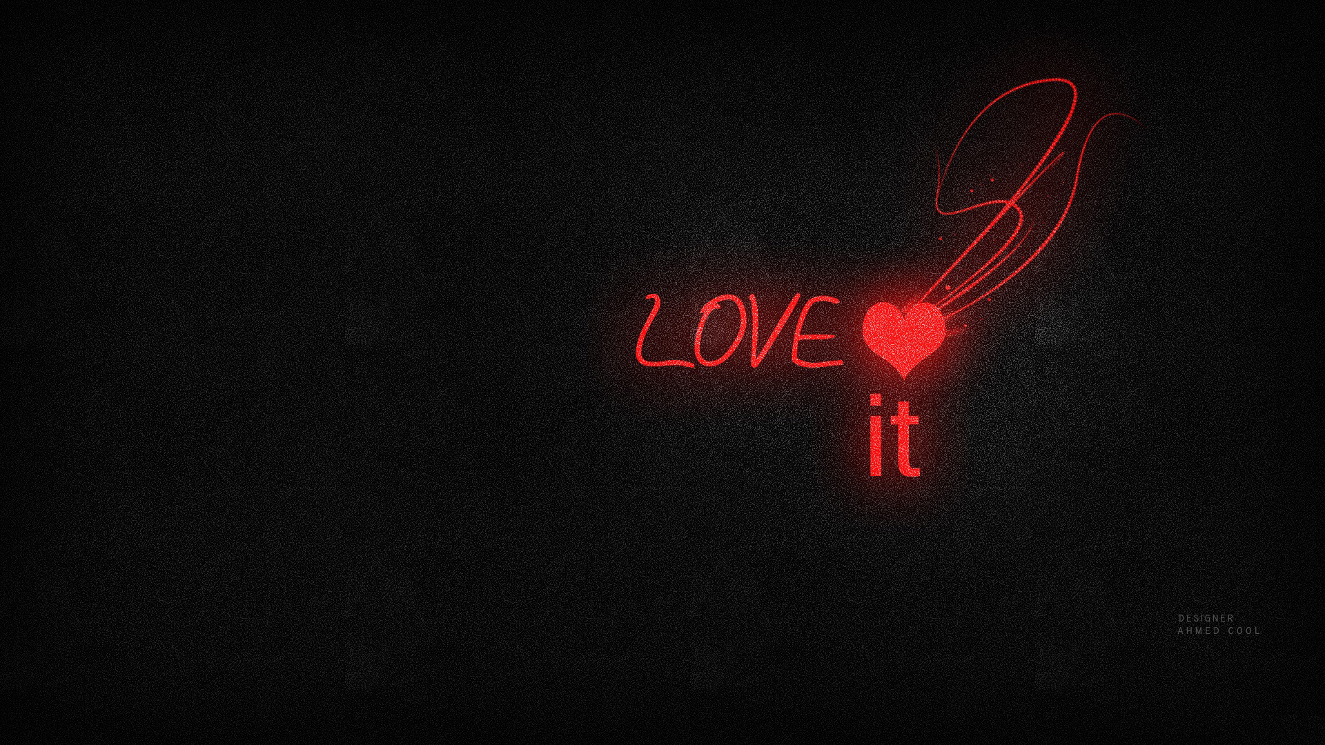 可爱Love It桌面壁纸精选，免费高清电脑壁纸下载