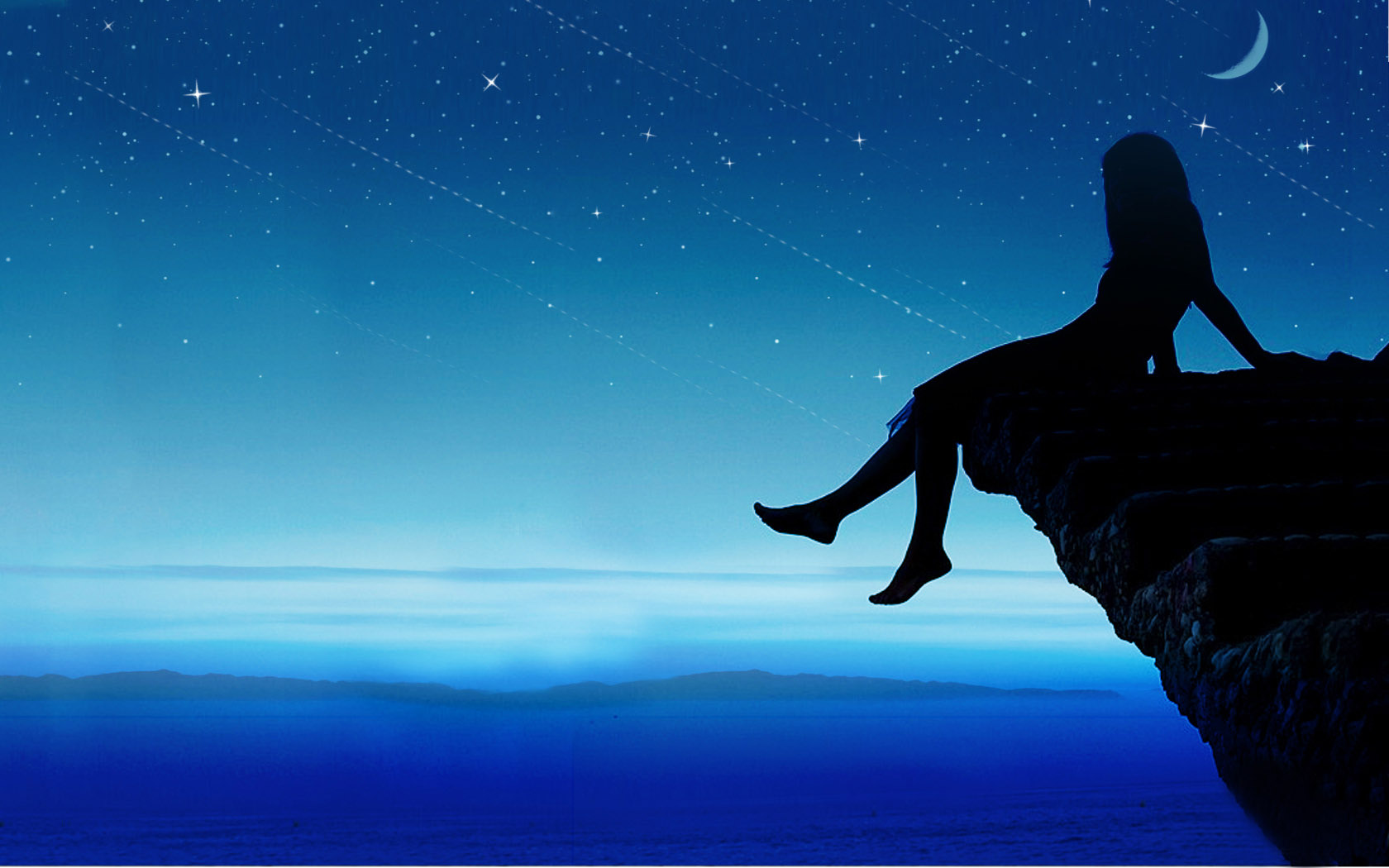 爱的星空，绝美电脑壁纸，免费下载，装点你的桌面风景！
