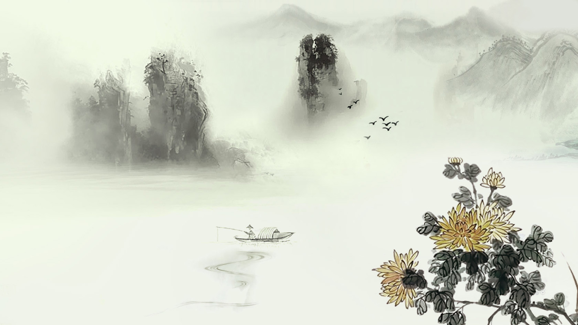 山水风光壁纸精选，免费下载，万千思念尽藏屏中