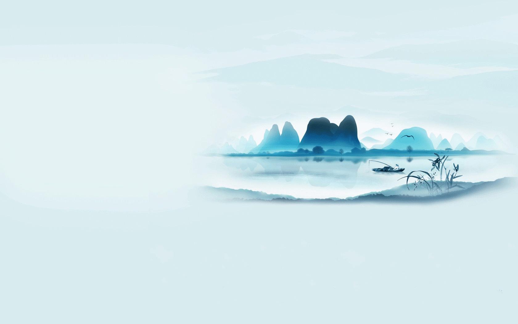 山水墨画动态桌面壁纸，免费下载，打造唯美电脑背景