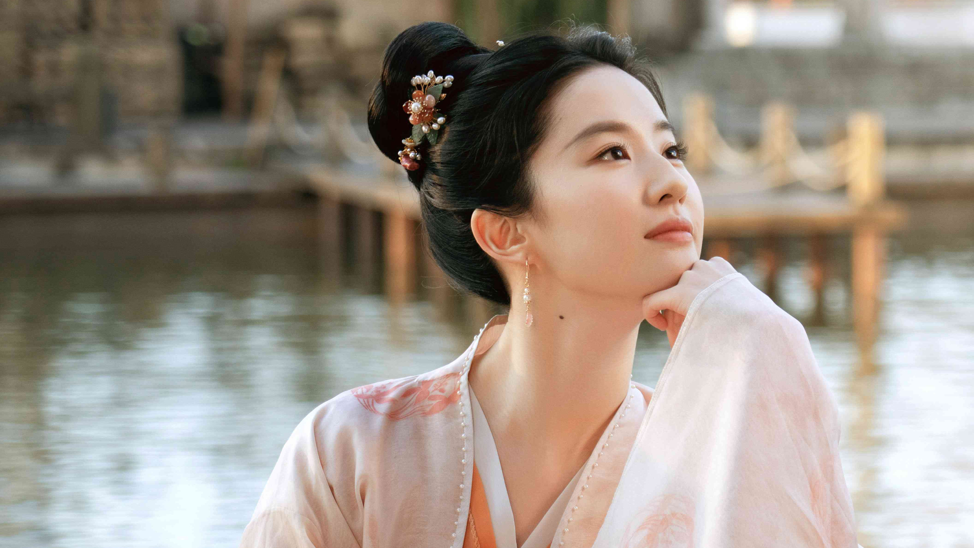 《梦华录》刘亦菲绝美剧照壁纸，免费高清电脑壁纸下载