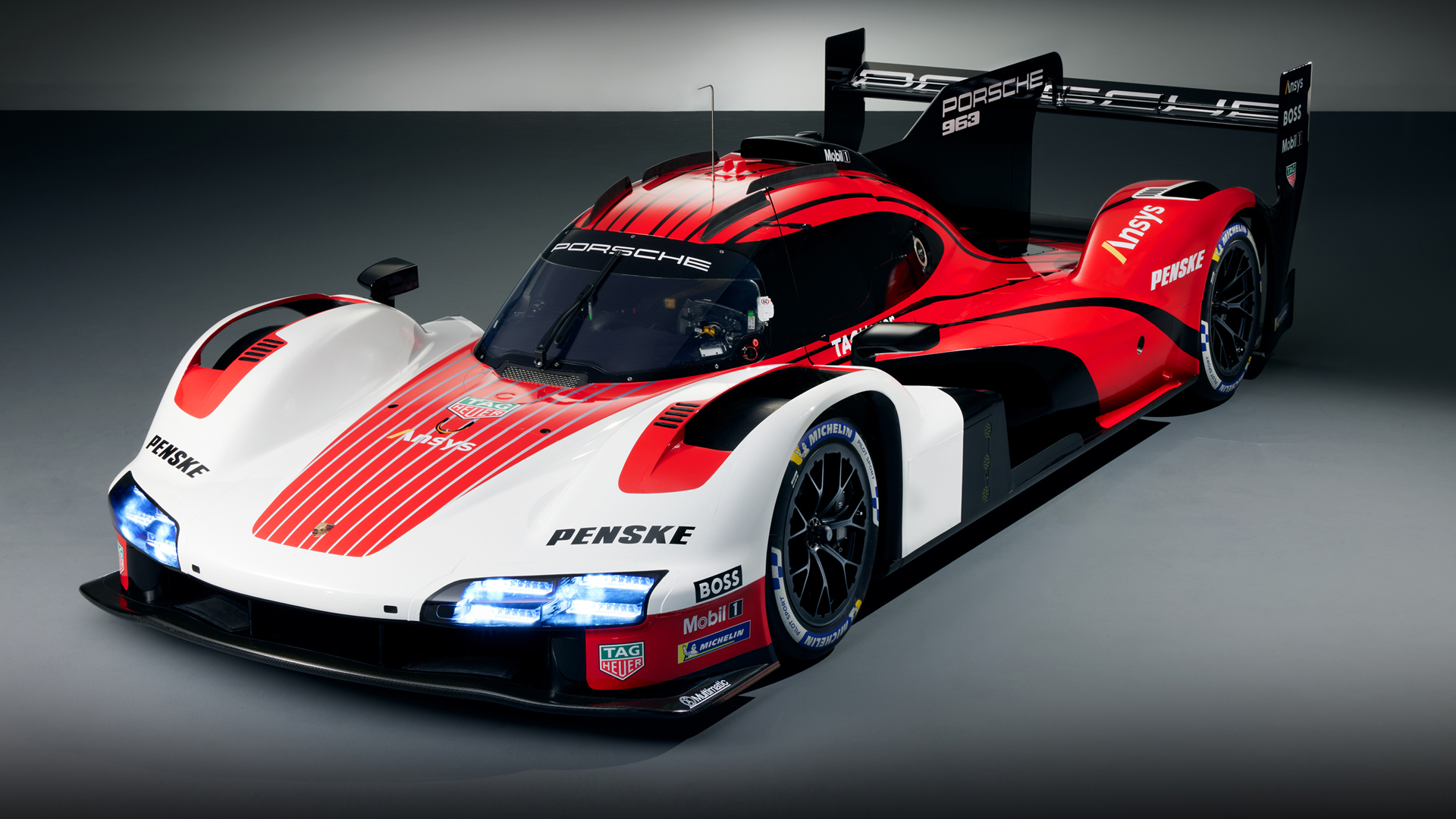 保时捷963 Prototype，独特魅力跑车，高清桌面壁纸免费下载