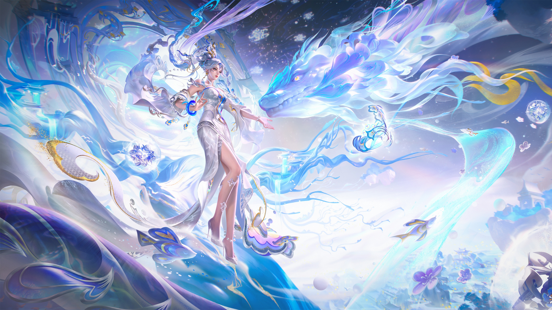 王者荣耀蛇年女娲壁纸，千秋盛世桌面美图，免费电脑壁纸下载