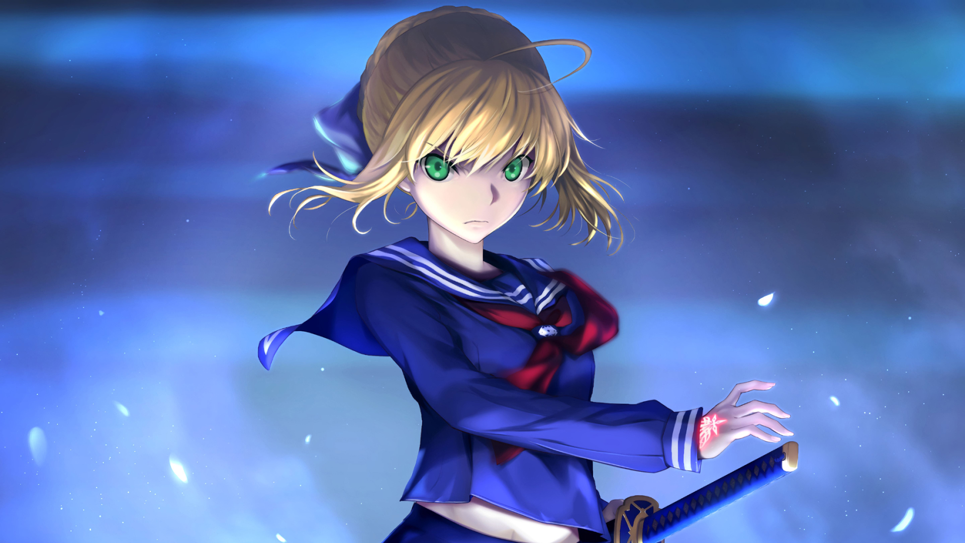 Fate美少女战士高清动漫桌面壁纸，免费下载，装点你的电脑屏幕！