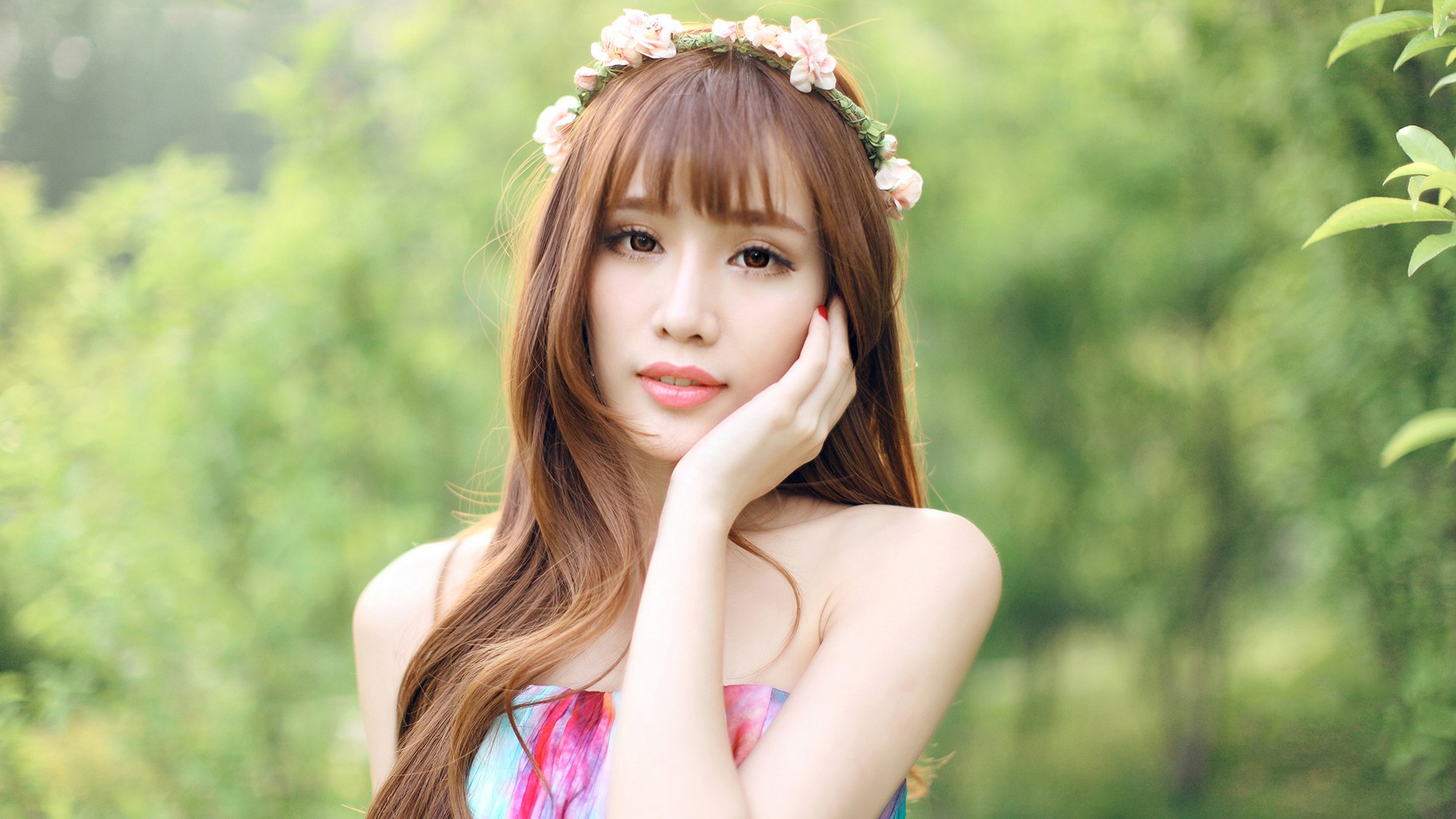 孤单的情绪,美女壁纸